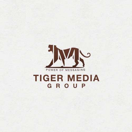 Tiger logo with the title 'Tiger Media Group needs a new logo'
