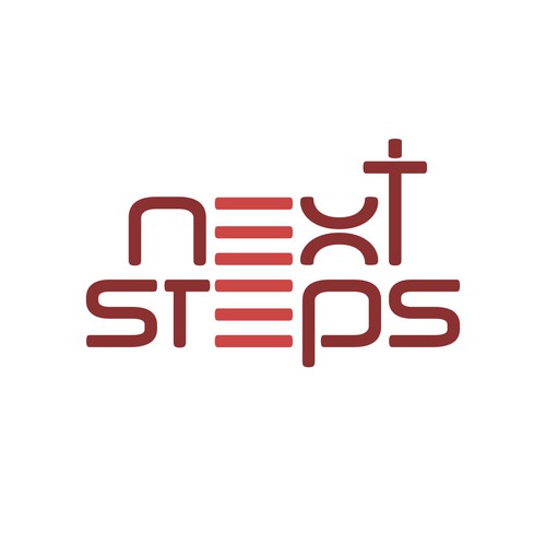 Next logo with the title 'Next Steps Church Logo'