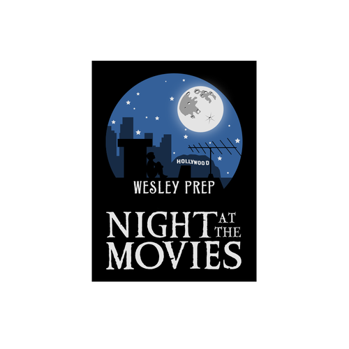 Boy logo with the title 'NIGTH MOON BOY LOGO'