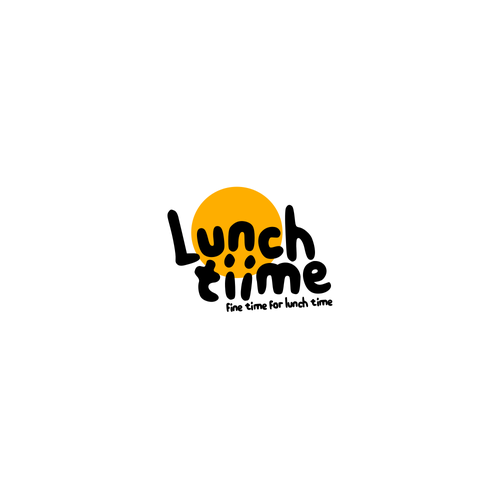 Intimate design with the title '"Lunch Tiime" Restaurant'