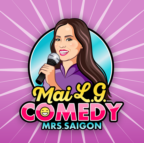 Woman brand with the title 'Mai L.G. Comedy'