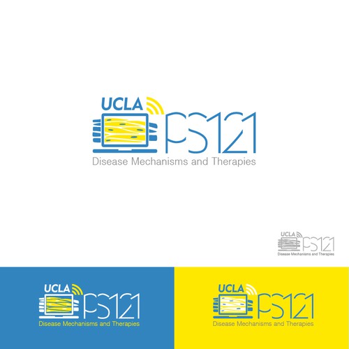 University logo with the title 'UCLA Online class'