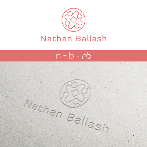 Slick logo with the title 'Simple and elegant concept for Nathan Ballash'