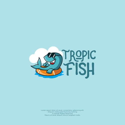 Fish brand with the title 'Tropic Fish'