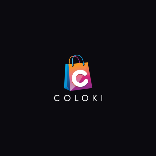 Bag brand with the title 'Logo design for coloki'