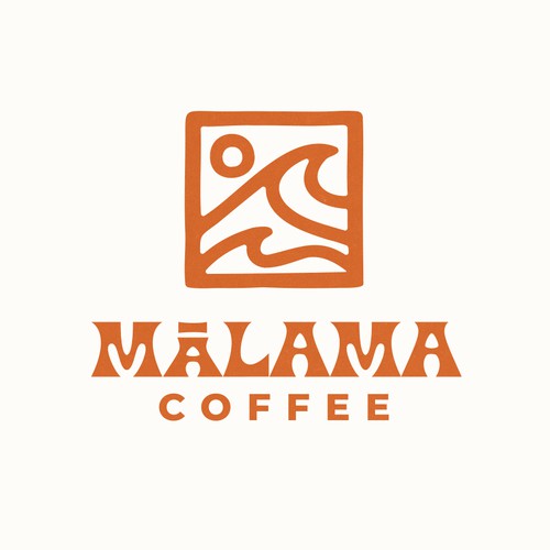 Aloha logo with the title 'Logo design contest entry'