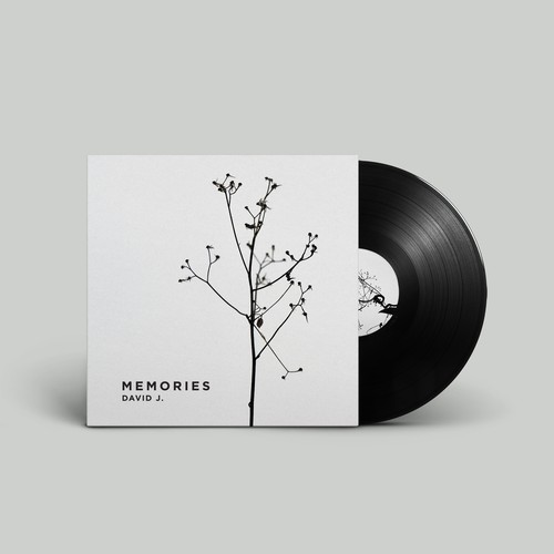 Art packaging with the title 'Memories'