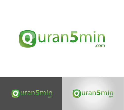 Reading logo with the title 'Quran5min'