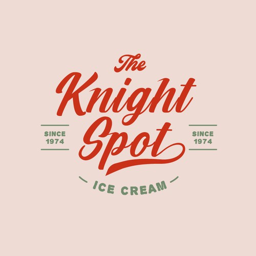 Vibe design with the title 'The Knight Spot'