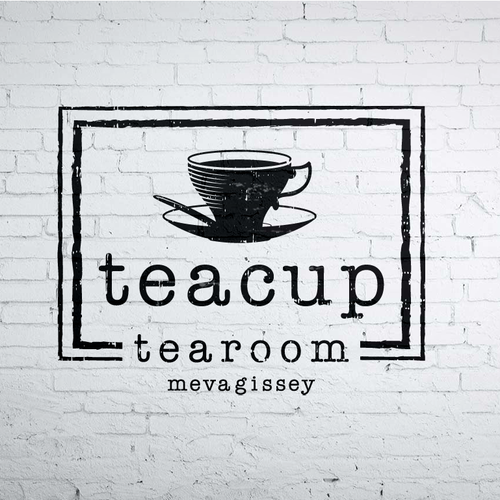 Beverage brand with the title 'Vintage style logo'