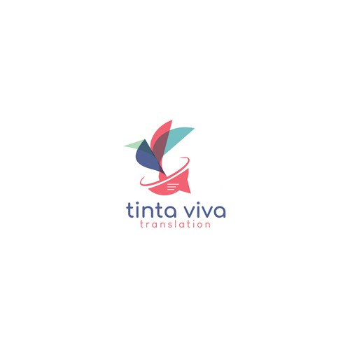 Translation logo with the title 'Tinta Viva'