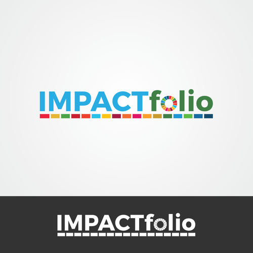 Site design with the title 'Impact Folio Logo'