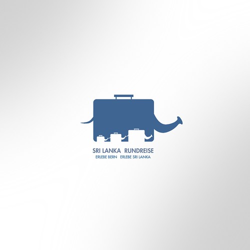 Trunk logo with the title 'Winning Entry_Sri Lanka Rundreise'