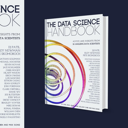Science book cover with the title '"The Data Science Handbook" book cover'