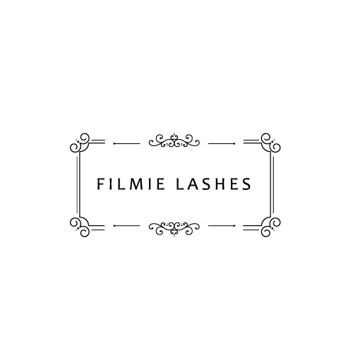 Eyelash design with the title 'Filmie Lashes needs a Vintage themed Logo'
