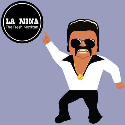 Mexican restaurant design with the title 'Character/Mascot for mexican restaurant'