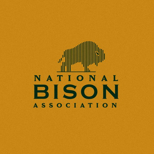 Logo with the title 'National Bison Association'