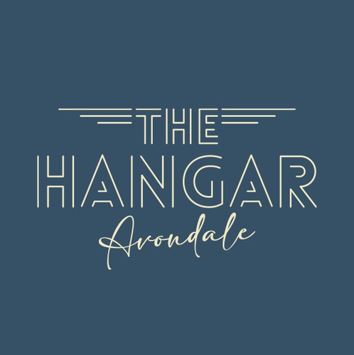 Aviator logo with the title 'THE HANGAR Avondale'