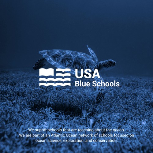 Conservation logo with the title 'USA School Logo'