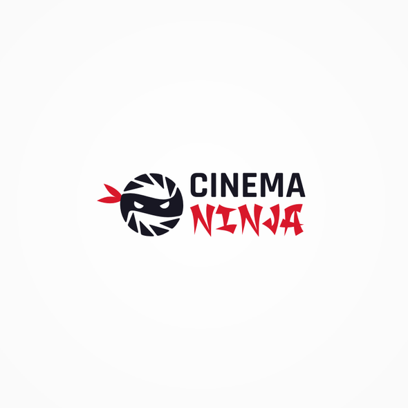 Cinematographer and cinematography logo with the title 'CinemaNinja'