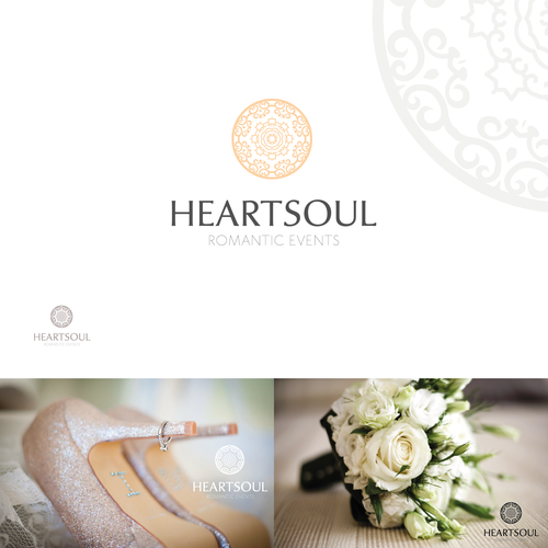 Pastel logo with the title 'Logo for HEARTSOUL'