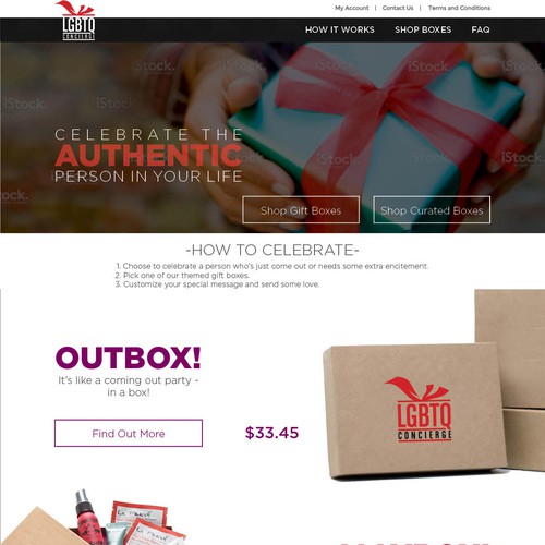 Shopping cart design with the title 'WordPress Theme Design'