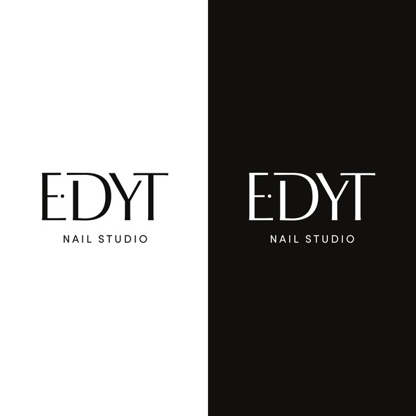 Nail logo with the title 'Logo Design for Nail Studio'