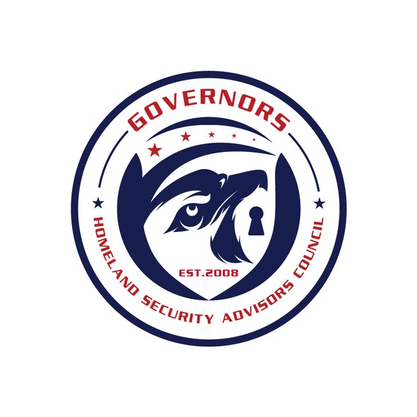 Eagle eye logo with the title 'Governors Homeland Security Advisors Council'