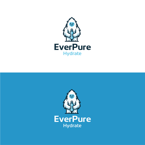 Ice logo with the title 'EverPure Logo Design'