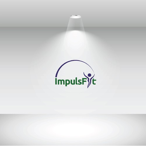Violet logo with the title 'ImpulsFit_Logo'