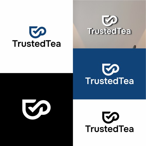 Trust design with the title 'TrutedTea logo'
