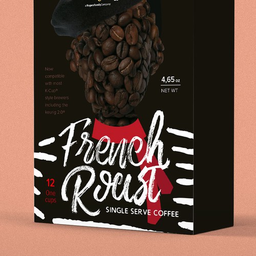 Roasted coffee packaging with the title 'San Francisco Bay Coffee Packaging'
