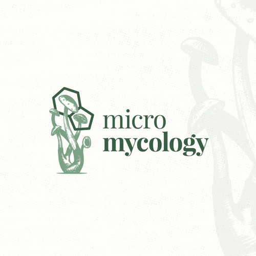 Medical design with the title 'Logo for Micro Mycology'