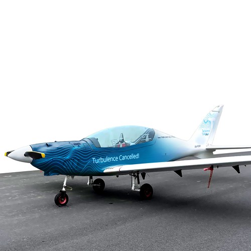 Air design with the title 'Aircraft Wrap Design'