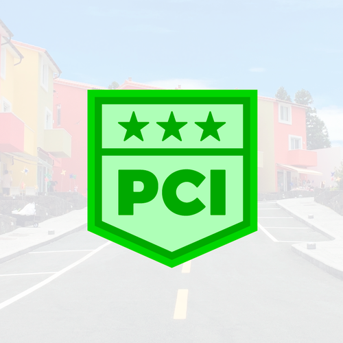 Management brand with the title 'PCI Logo Bid'
