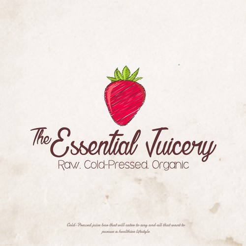 Juice bar design with the title 'Logo for Organic Juice'