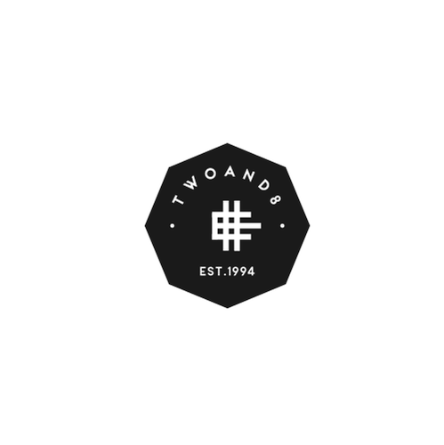 Gentleman logo with the title 'Bold Logo concept for TwoAnd8'