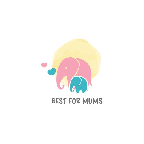Mother and child logo with the title 'Best for Mums'