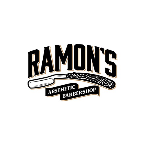 Blade design with the title 'Ramon's Barbershop - ON SALE!'