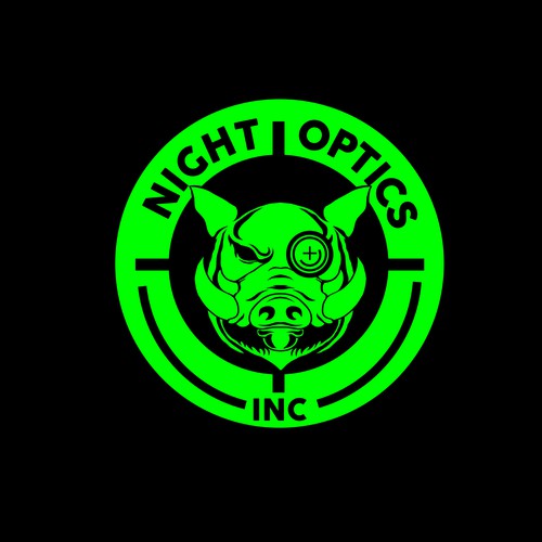 Optical design with the title 'logo'