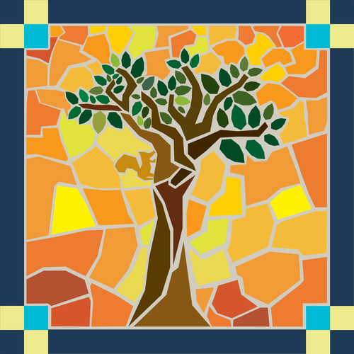 Patch design with the title '"Patch-work Quilt" Sign Contest for Wine Country AirBnB'