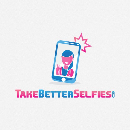 Selfie logo with the title 'Take better selfies.'