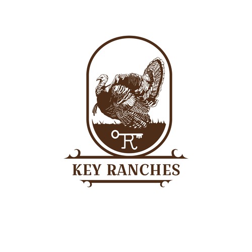 Turkey logo with the title 'Key Rnaches Logo'