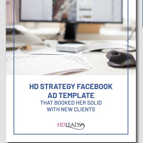 Gray and blue design with the title 'Quick Informational E-book'