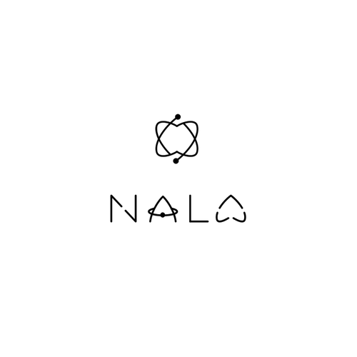 Science logo with the title 'Logo for Nala- body care '