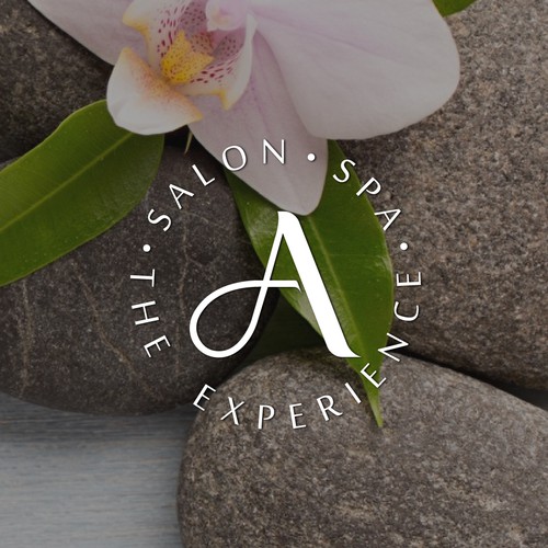 Sign logo with the title 'Avante. Logo for spa salon'