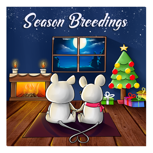 Santa design with the title 'Ilustration '