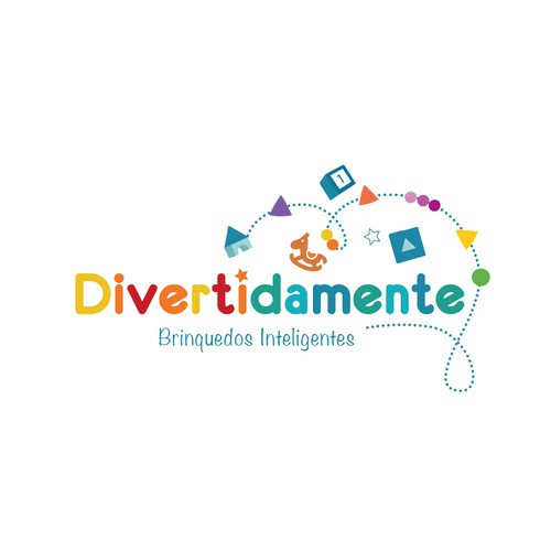 Play logo with the title 'Logokonzept für pädagische Spielzeuge'