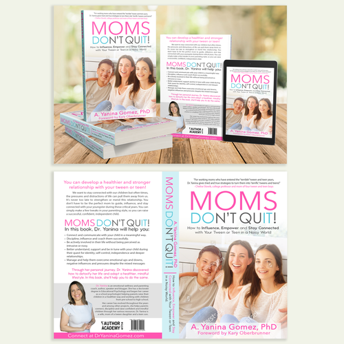 Family book cover with the title 'Non fictional Book Cover'