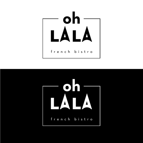 Bistro logo with the title 'Logo for a French bistro based in Las Vegas'